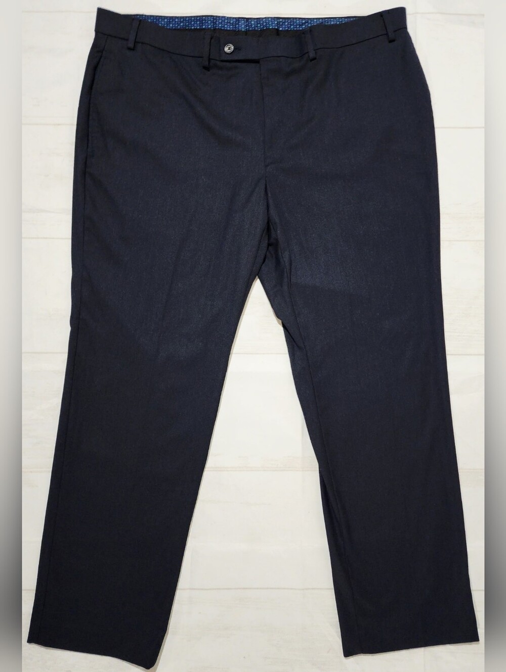 Lauren Ralph Lauren Mens Navy Blue 40x30 Dress Slacks Pants